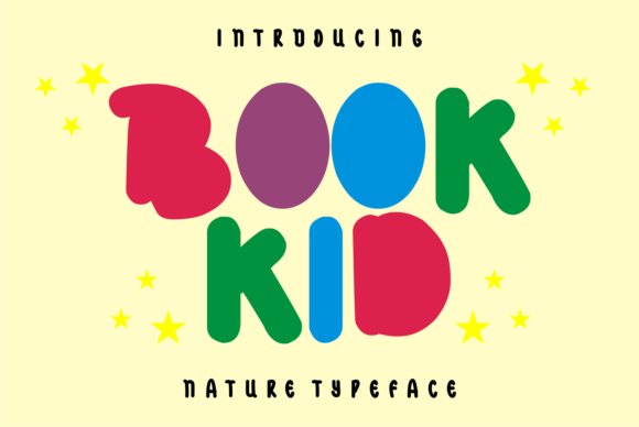Book Kid: A Trendy Display Font for Bold Branding