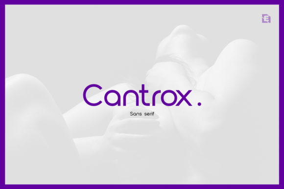 Cantrox: A Minimalist Display Font for Modern Editorial Design