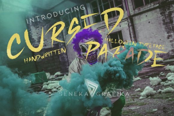 Cursed Parade Font for Bold Web Design