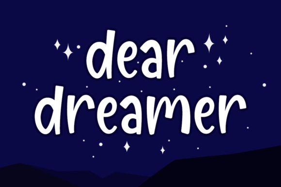 Dear Dreamer Display Font for Web Design and Branding