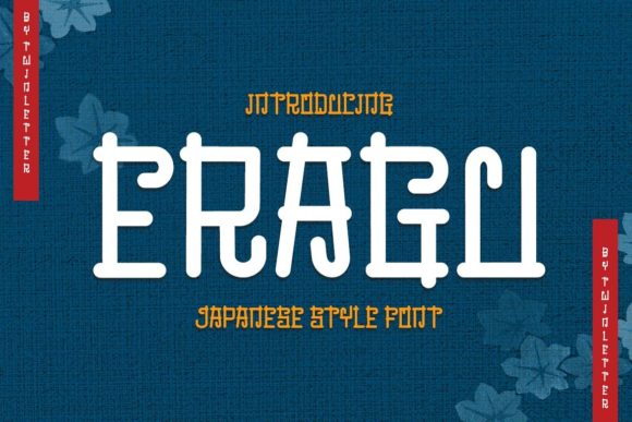 Eragu: A Unique Display Font for Editorial Design