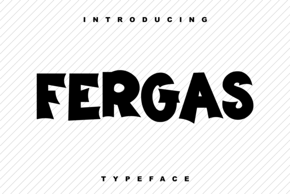 Fergas Display Font for Handmade Creations