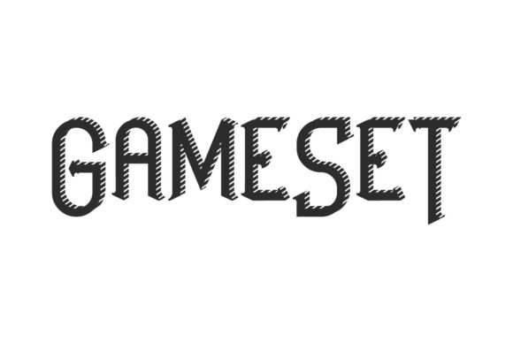GameSet: A Display Font That Elevates Digital Branding