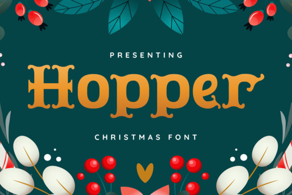 Hopper: A Bold Display Font for Modern Editorial Design