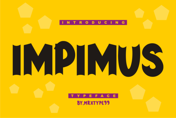 Impimus: A Cool Display Font for Eye-Catching Branding
