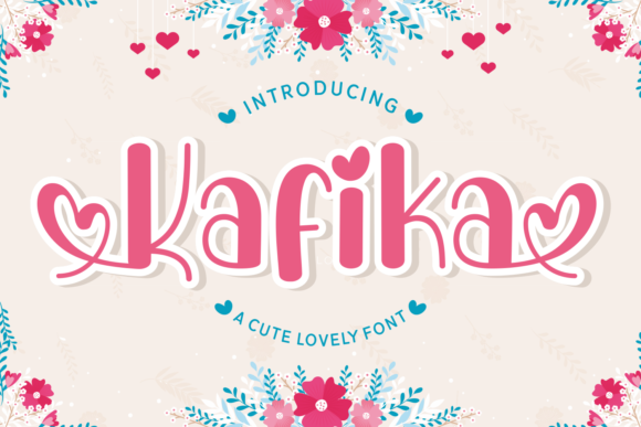 Kafika: A Playful Display Font for Web Design