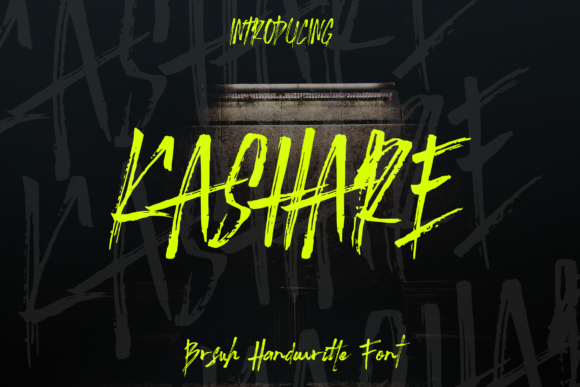 Kashare Font for Bold and Modern Craft Projects