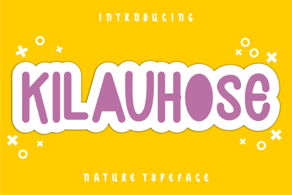 Kilauhose: A Display Font for Bold Web Design