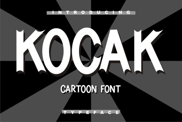 Kocak: A Cool Display Font for Bold Branding