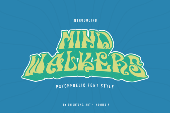 Mind Walkers: The Psychedelic Display Font That Elevates Campaigns
