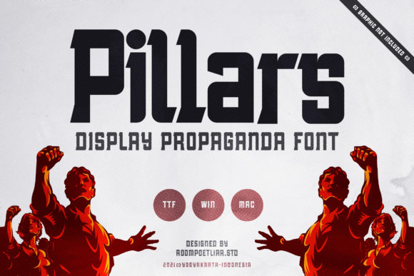 Pillars Font for Bold Branding and Professional Design
