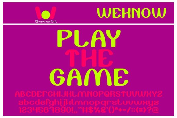 Play the Game: A Premium Display Font for Bold Branding
