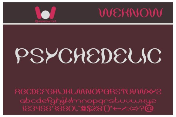 Psychedelic: A Font That Brings Your Craft to Life