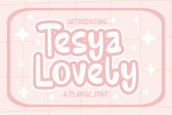 Tesya Lovely Display Font for Playful Campaigns