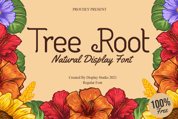 Tree Root: A Display Font for Editorial Design and Branding