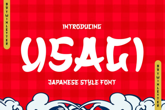 Usagi: A Handwritten Display Font for Japanese-Inspired Creations