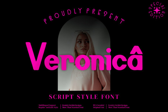 Veronica: The Assertive Font for Luxury Branding and Campaigns