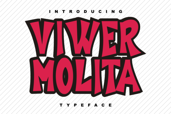Viwer Molita Font for Handmade Creations and More