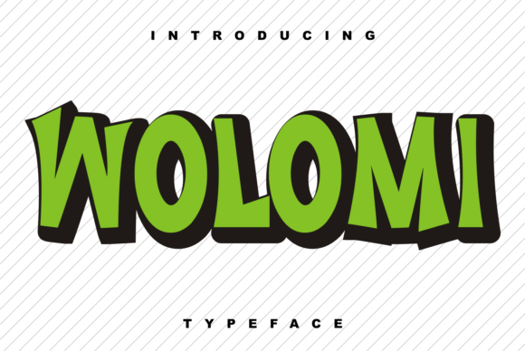 Wolomi Font for Handmade Creations and Commercial Designs